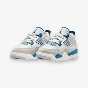 Jordan 4 Retro TD Off White Military Blue Infant Sizes BQ7670-141