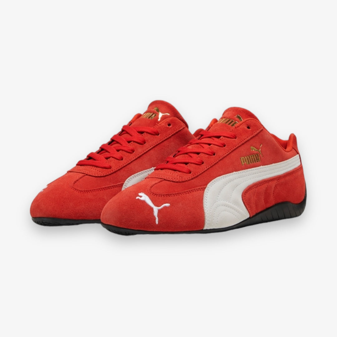 PUMA レッド スニーカー メッシュ Puma Speedcat OG wmns for all time red puma 400986-02 – Sneaker