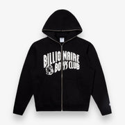 BBC BB Arch Full zip hoodie black