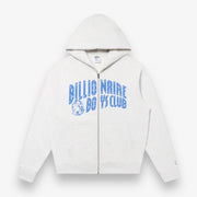 BBC BB Arch Full zip hoodie H grey