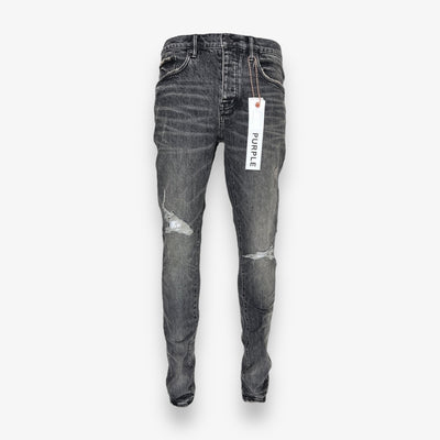 Purple Brand Skinny Week Old Wash Black p001