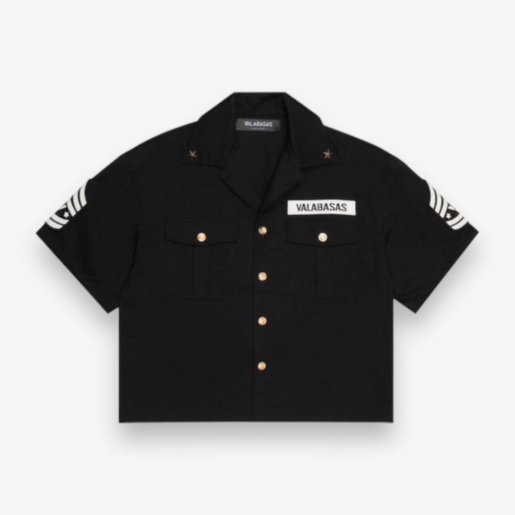 Valabasas "THE REBEL" Black Button Up SS