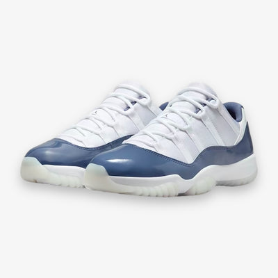 Air Jordan 11 Retro Low "Diffused Blue" WHITE/MIDNIGHT NAVY-DIFFUSED BLUE FV5104-104