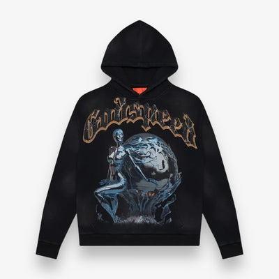 Godspeed Seduction hoodie Black wash