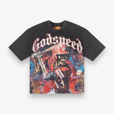 Godspeed Grandslam T-Shirt Grey Wash