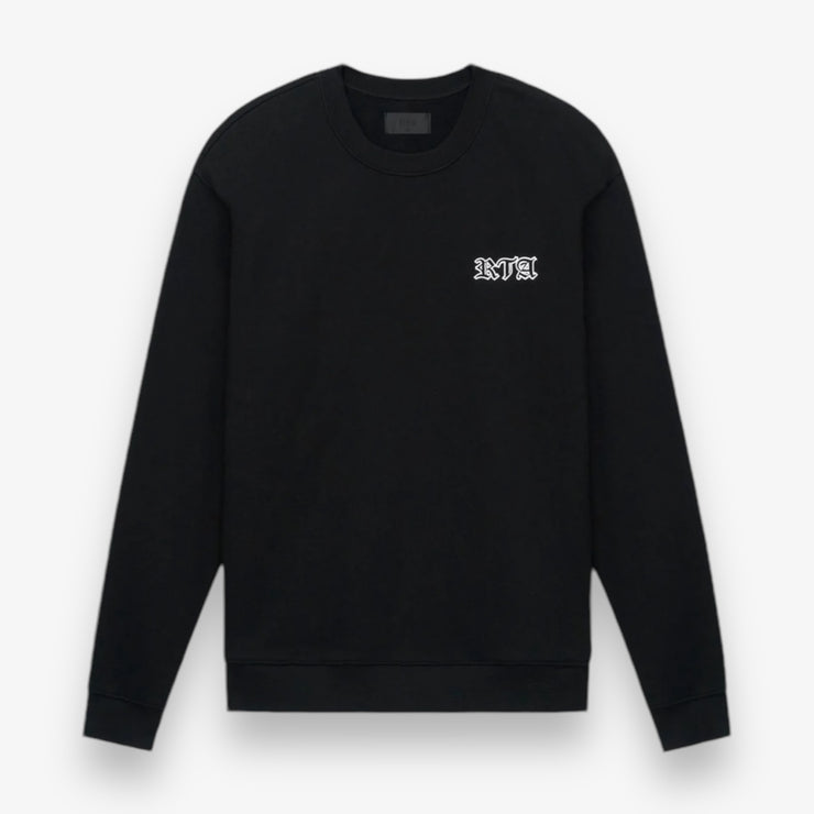 RTA CHARLES SWEATSHIRT BLACK GOTHIC