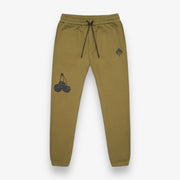 RTA OWEN SWEATPANT CHARTREUSE BLACK CHERRIES