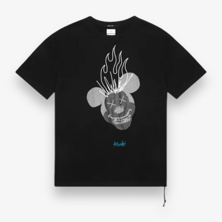 Ksubi Burn Biggie SS Tee Jet Black