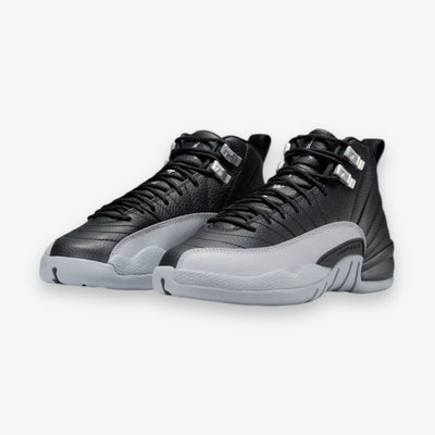 Air Jordan 12 Retro Black and Wolf Grey GS Grade School 153265-010