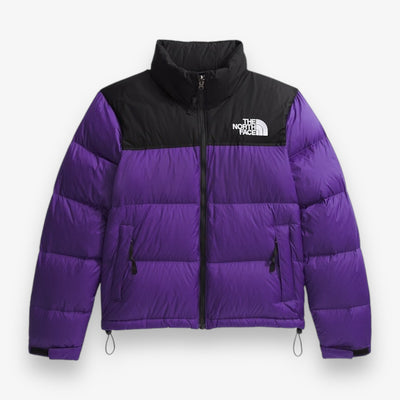 The North Face Womens 96 Retro Nuptse Jacket Peak Purple Black