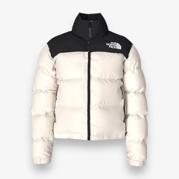 The North Face WOMEN'S 96 Retro Nuptse Jacket White Dune TNF