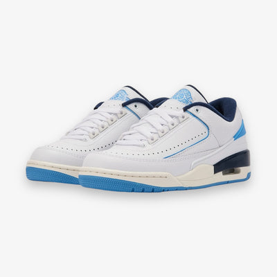 Jordan 2/3 GS White University Blue Grade School FD0384-144