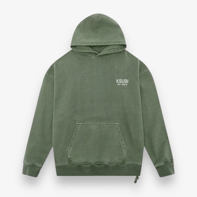 Ksubi State Ekcess Hoodie Hash Green