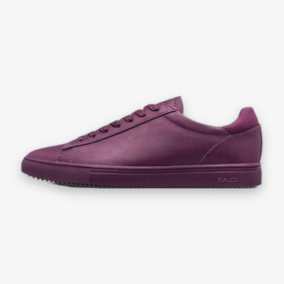 Clae Bradley Plum Full Grain Leather CL19CBR02