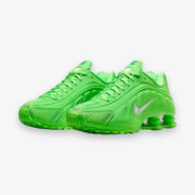 W Nike shox R4 green strike metallic silver HV0839-398