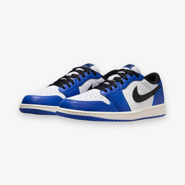 Air Jordan 1 Retro Low OG GS White Black Game Royal Grade School CZ0858-140