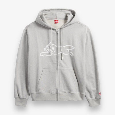 Ice Cream Haymaker Full zip hoodie H Gray