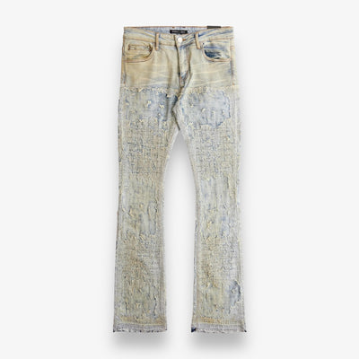 Embellish Liv Boro Flare sky wash