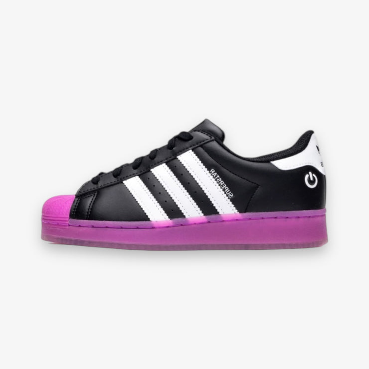 Adidas Superstar LED Lights Pre School JI4375 Core Black Purple Sneaker Junkies Adidas Superstar LED Lights Pre School JI4375 Core Black Purple Sneaker Junkies