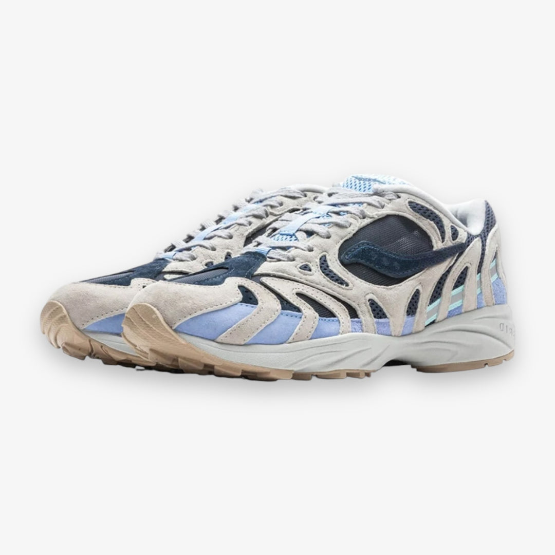 Saucony Grid Azura 2000 S70491-13 Grey Dark Blue – Sneaker Junkies