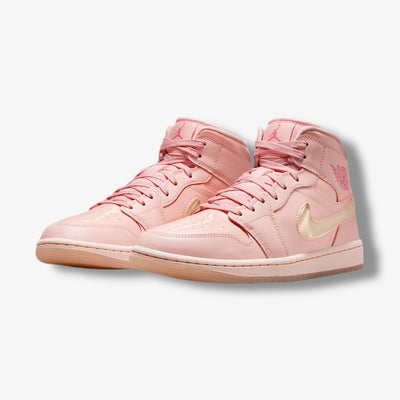 Women's Air Jordan 1 Mid SE Washed Coral Pink Salt HF3173-600