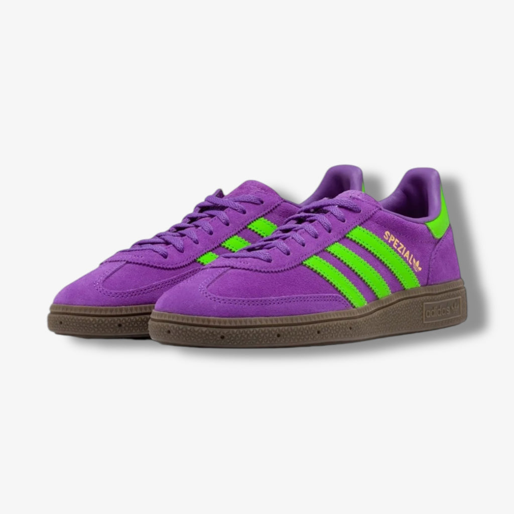 Women's Adidas Handball Spezial Purple Slime JS0251 – Sneaker Junkies