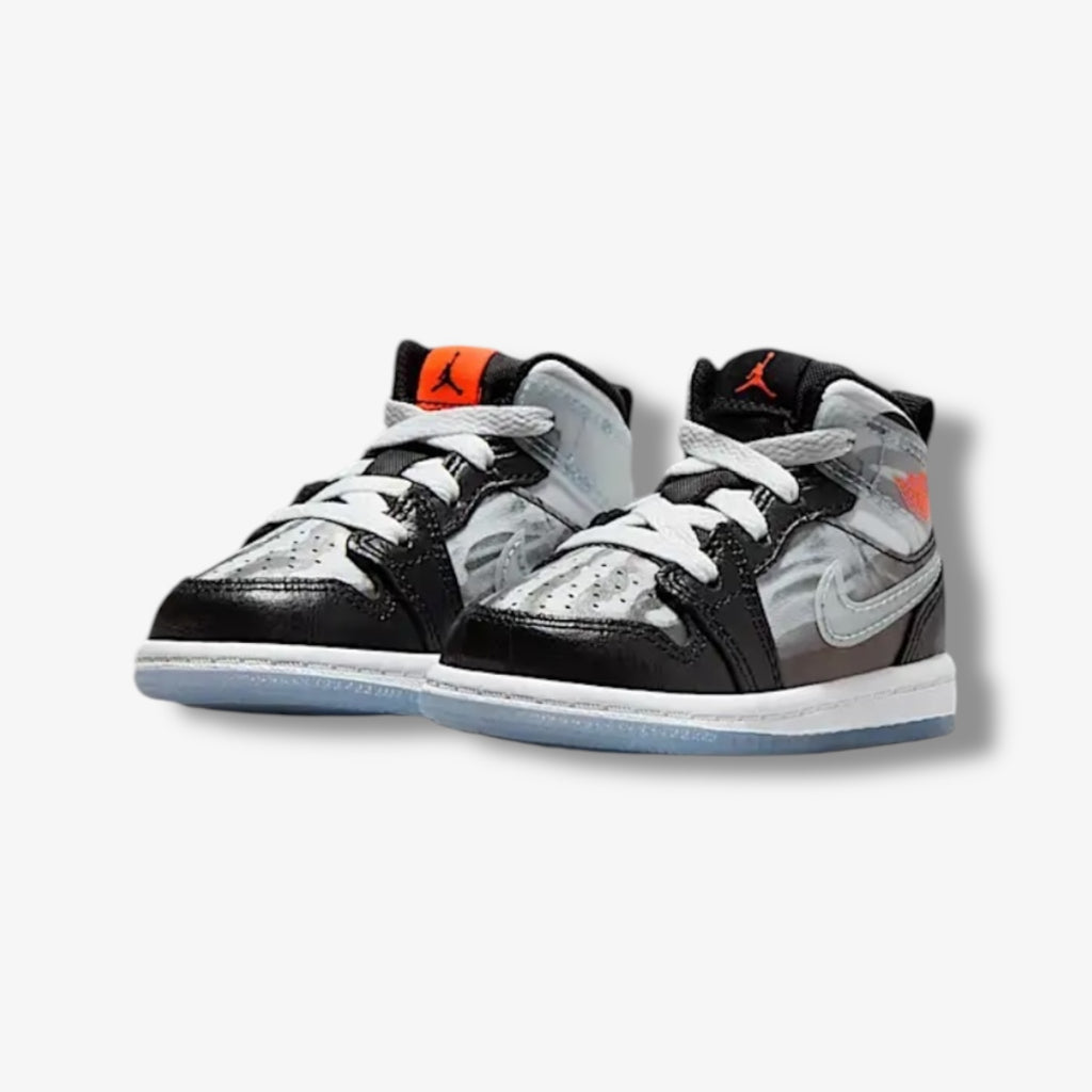 Jordan 1 Mid SS (TD) Black Ice Blue Total Crimson HF3211-001