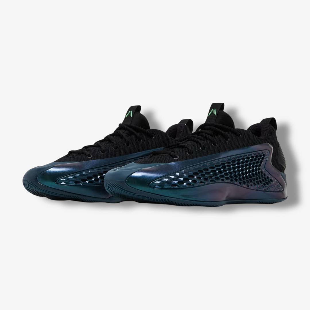 Adidas Anthony Edwards 1 Low Arctic Night Core Black Green JQ6135
