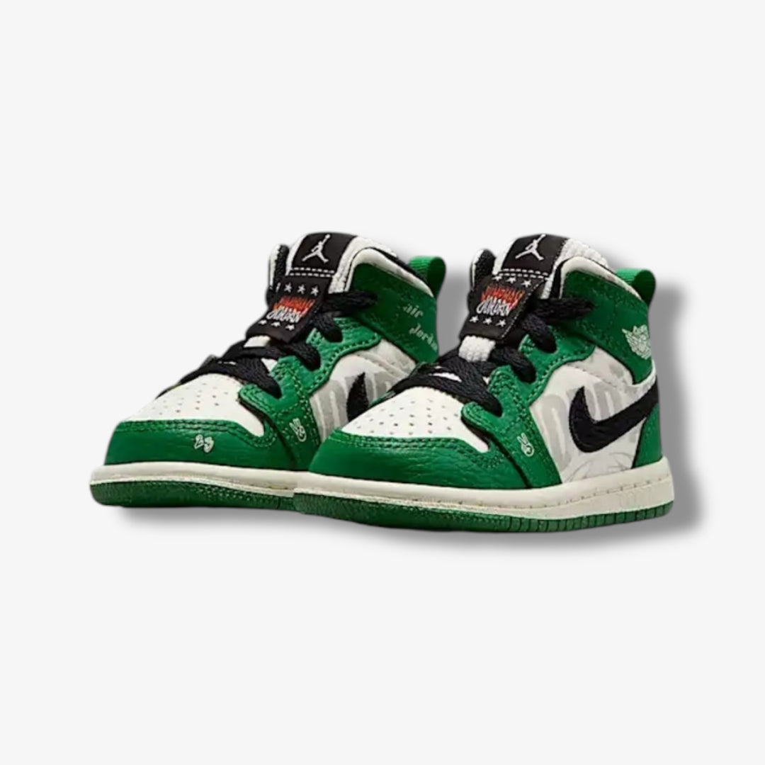 Jordan 1 Mid SE TD Pine Green Sail Black HF3201-300 – Sneaker Junkies