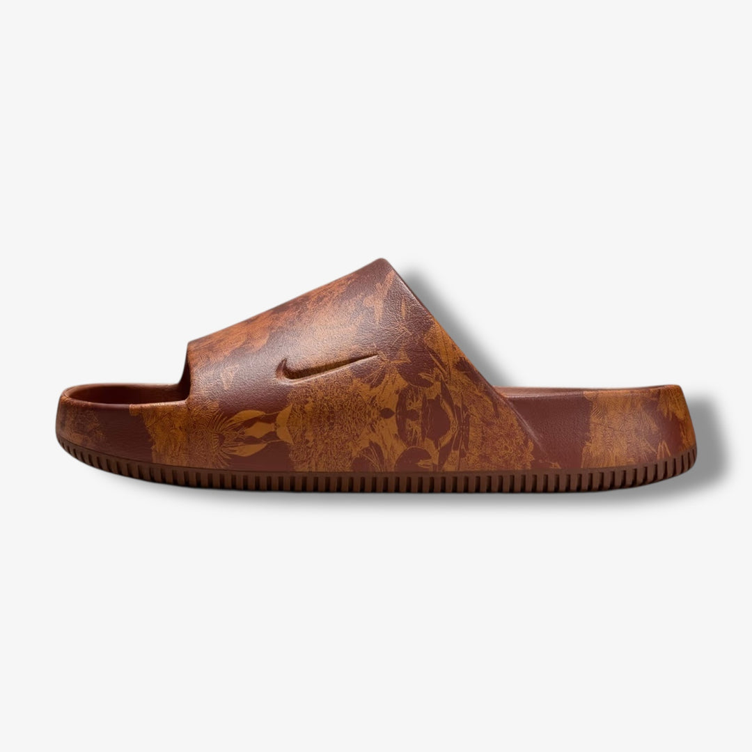Nike Calm Slide Print Cinnamon Monarch HQ1125-200 – Sneaker Junkies