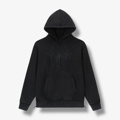 RTA Jordan Black Cyber Sigilism Hoodie