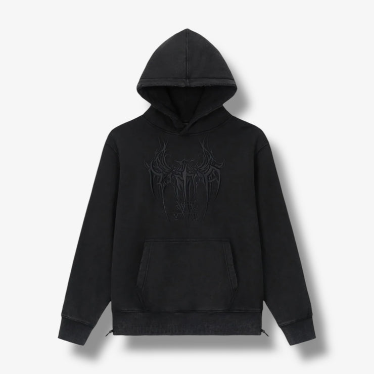 RTA Jordan Black Cyber Sigilism Hoodie