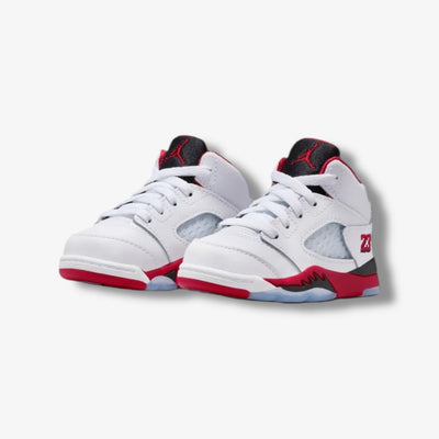 Air Jordan 5 Retro OG TD white fire red HQ7981-101