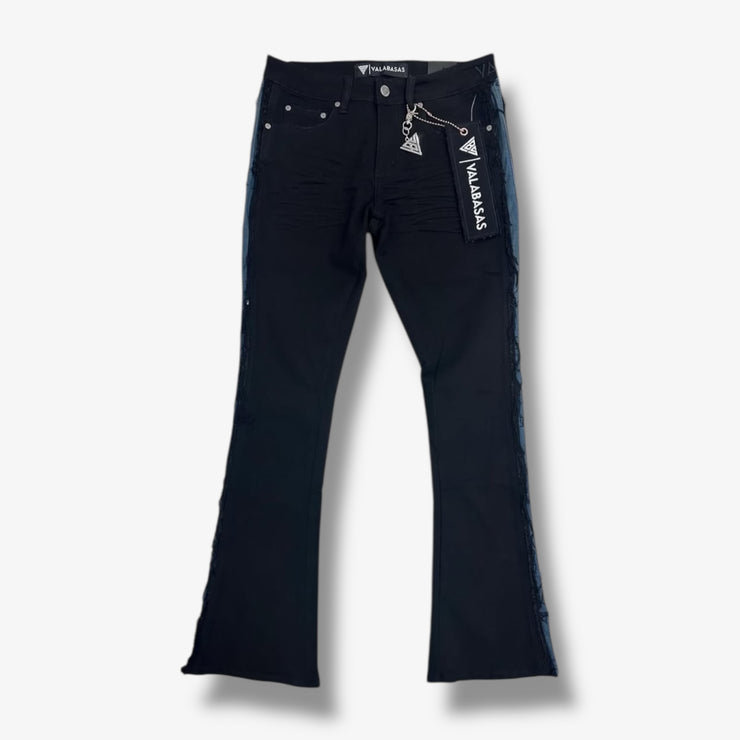 Valabasas Burrow Stacked Jeans Black Blue – Sneaker Junkies