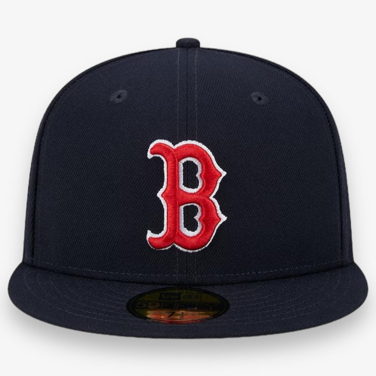 New Era Boston Red Sox Patch Fitted Navy