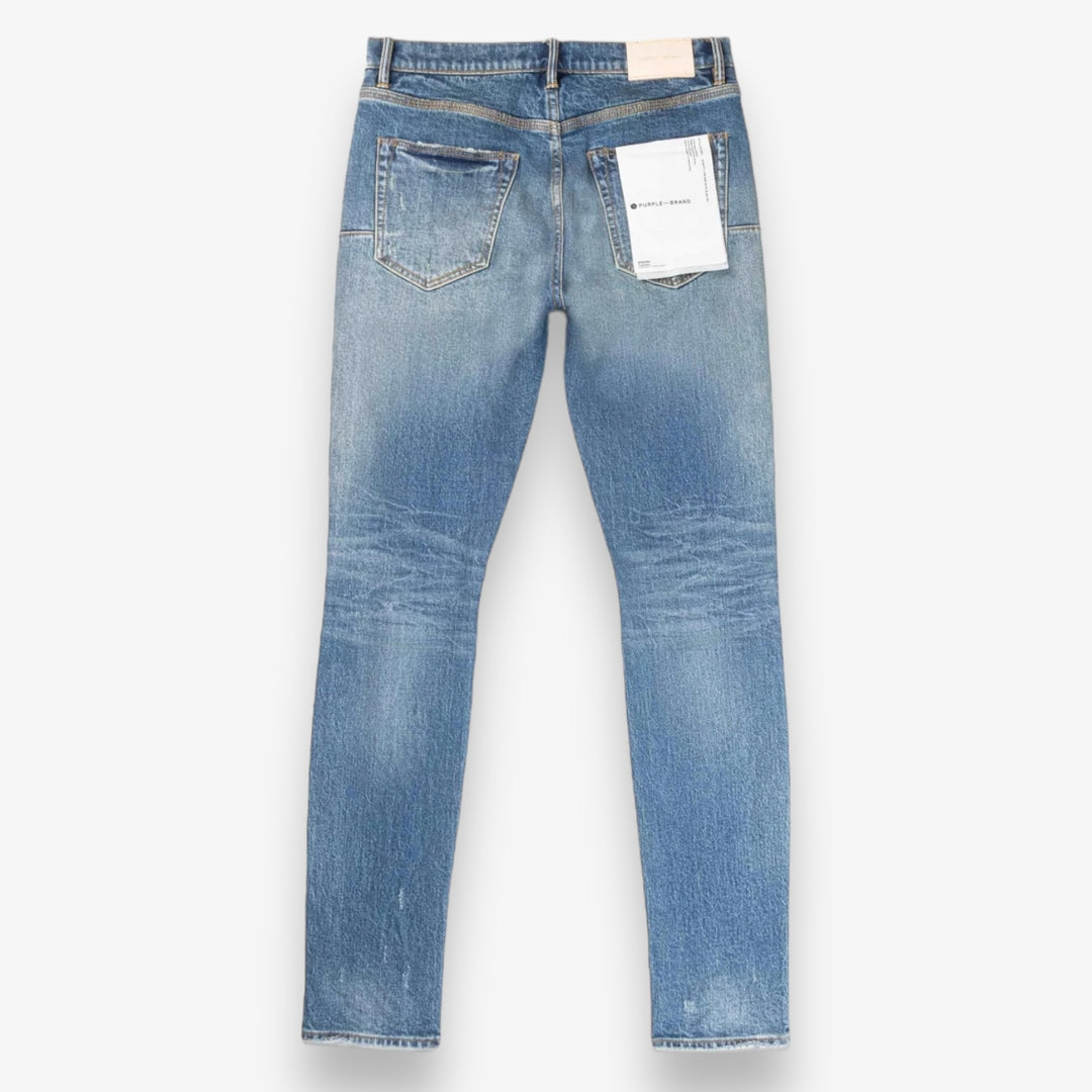 Purple Brand Thrashed Mid Indigo Jeans p001 – Sneaker Junkies