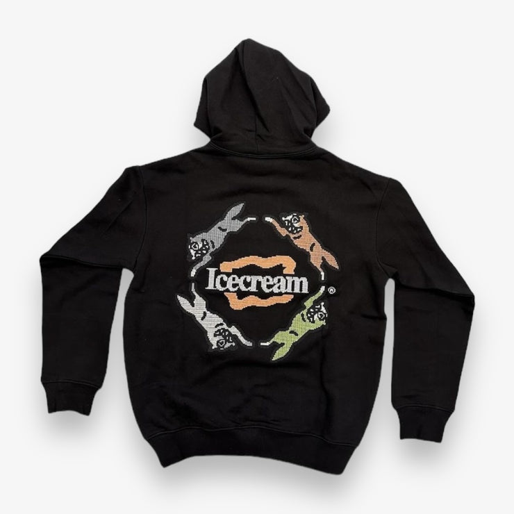 IceCream Dippin dots hoodie black