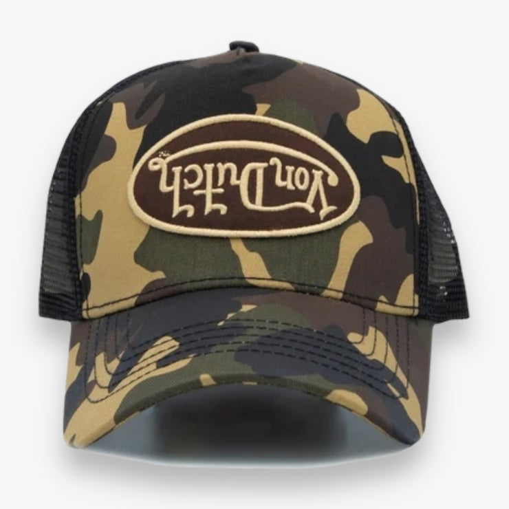 Von Dutch CAMO VON DUTCH TRUCKER Brown