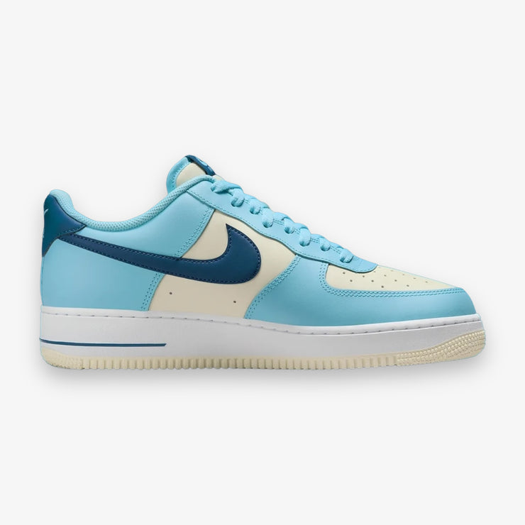 NIKE AIR FORCE 1 '07 AQUARIUS BLUE/COURT BLUE-COCONUT MILK HF4837-407