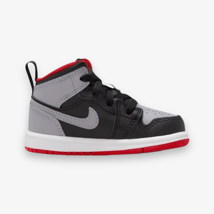 Jordan 1 Mid TD Black Cement Grey Fire Red DQ8425-006