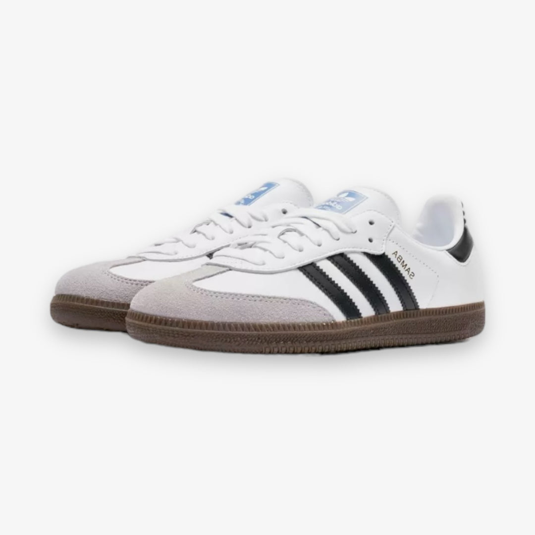 Women's Adidas Samba OG White Black Granite IG9030 – Sneaker Junkies