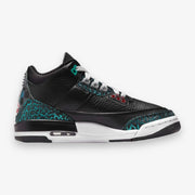 Air Jordan 3 Retro GS Black siren red hyper jade FV5437-001