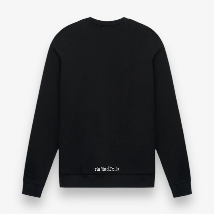 RTA CHARLES SWEATSHIRT BLACK GOTHIC