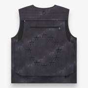 RTA IBRA UTILITY VEST BLACK MARBLE