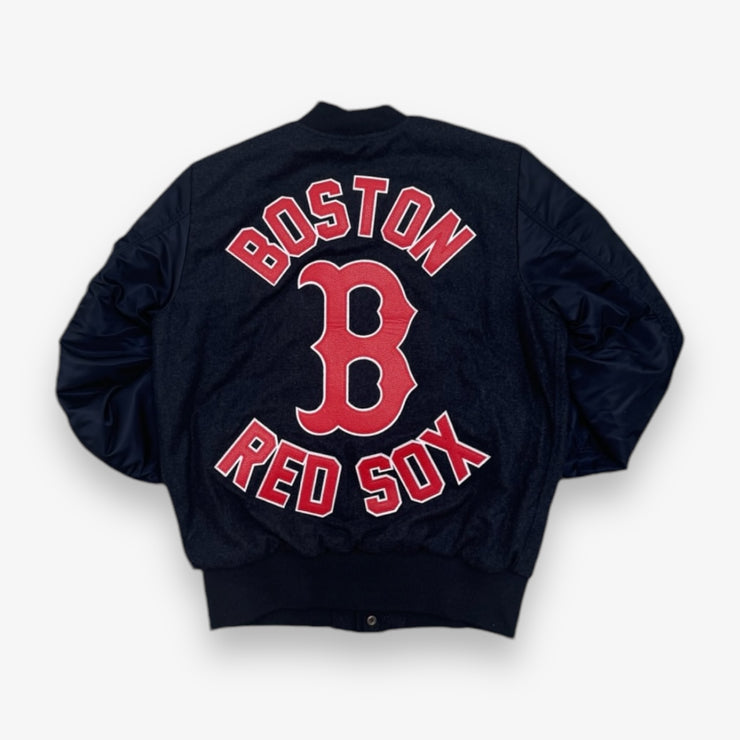 New Era X Alpha Industries Boston Red Sox varsity Jacket