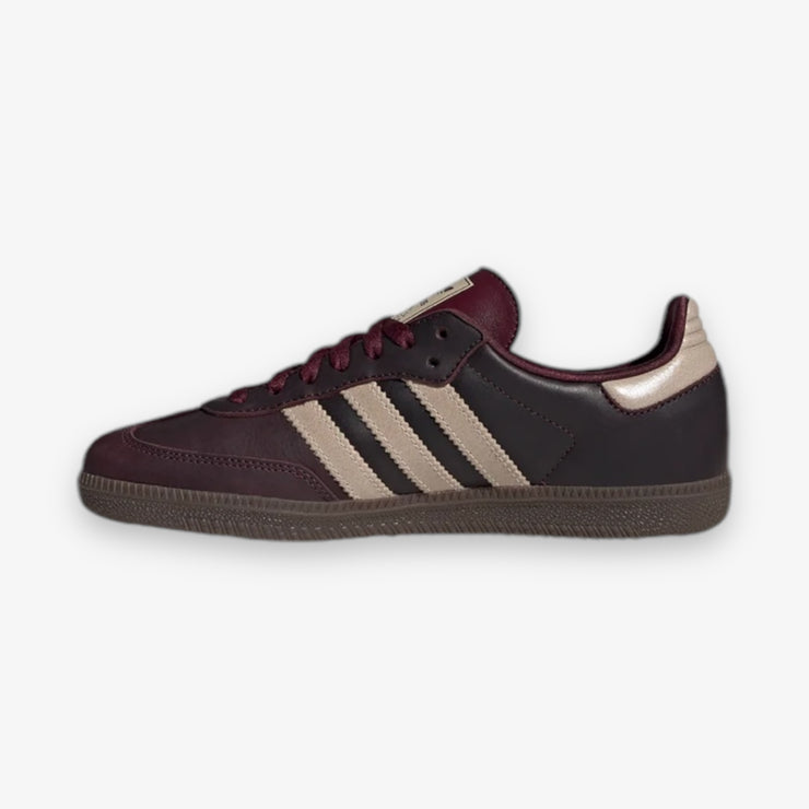 Adidas Samba OG W Maroon crysan gold IF7004