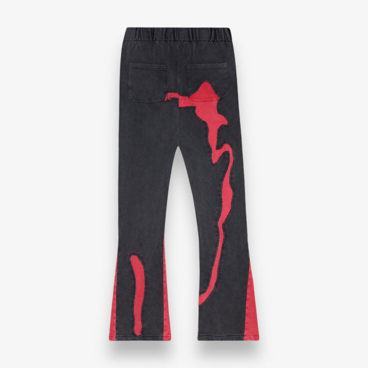 Valabasas Serpentine Grey Red Pants