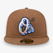 New Era Baltimore Orioles Fitted Logo Scribble Brown