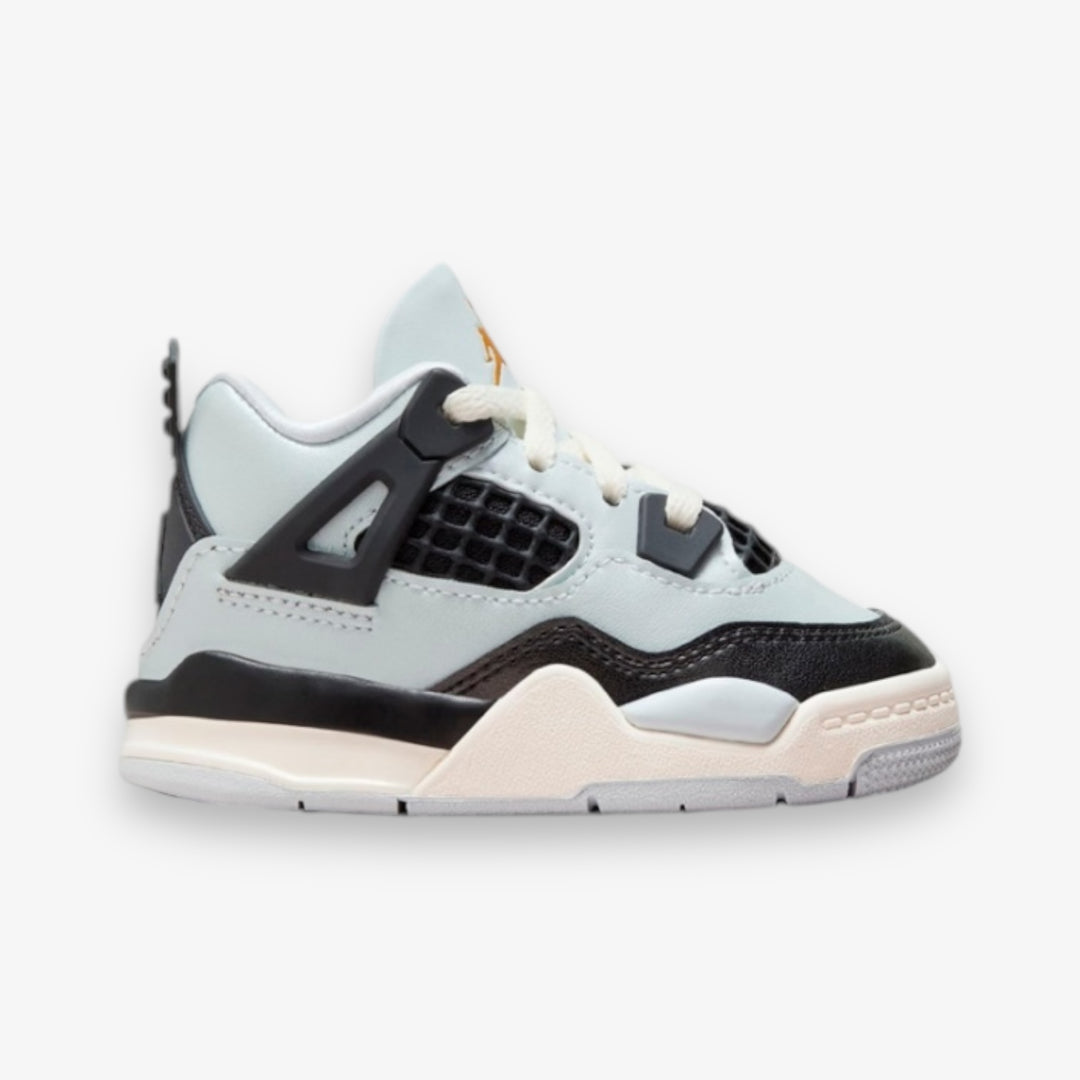 Jordan 4 Retro TD Pure Platinum Metallic Gold Toddler Sizes FZ8584