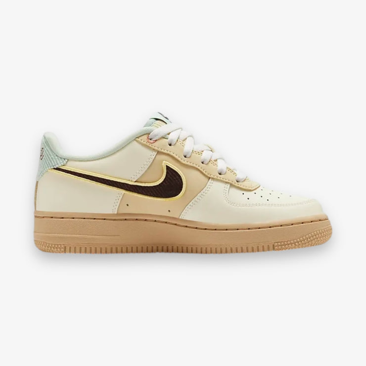 Nike Air Force 1 LV8 GS Coconut Milk Baroque Brown HQ3473-122